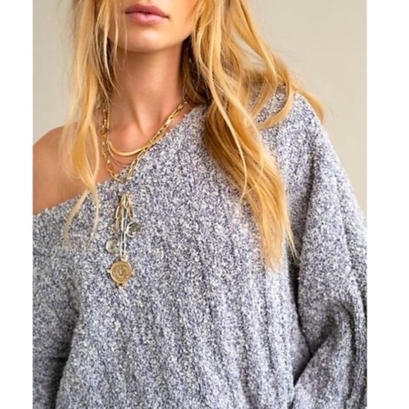 FREE People good day cropped oversized sweater - Picture 14 of 14